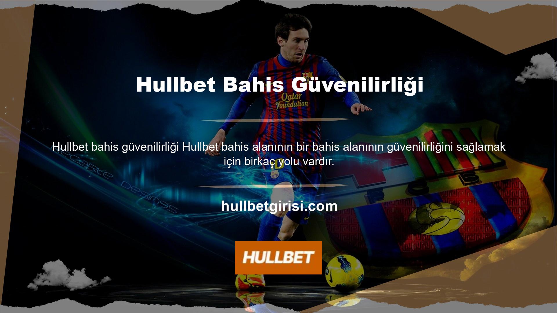 Bunlardan ilki bahis sitelerinin lisans bilgileridir